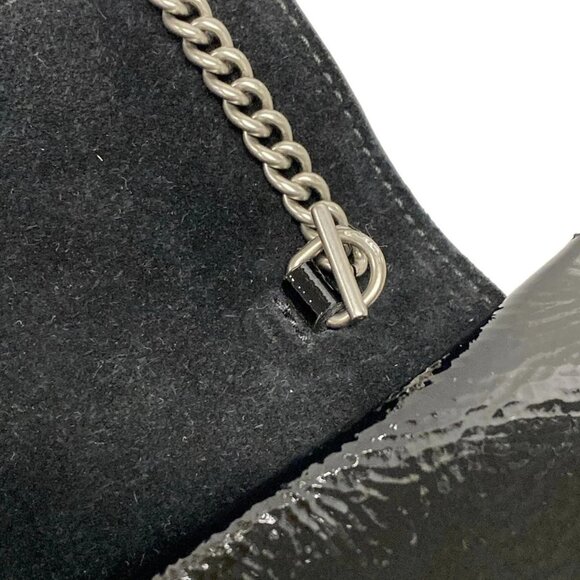 Auth GUCCI Dionysus 795368 Black Patent Leather Shoulder Bag - Picture 11 of 16